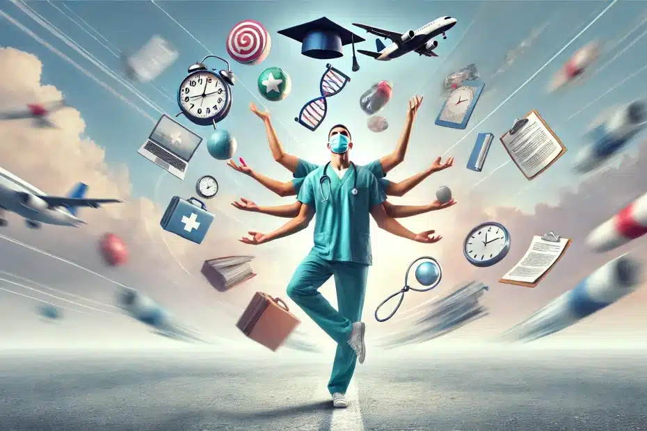 juggling medical assistant